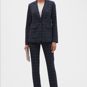 Banana Republic Plaid Suit Set - Or Separates